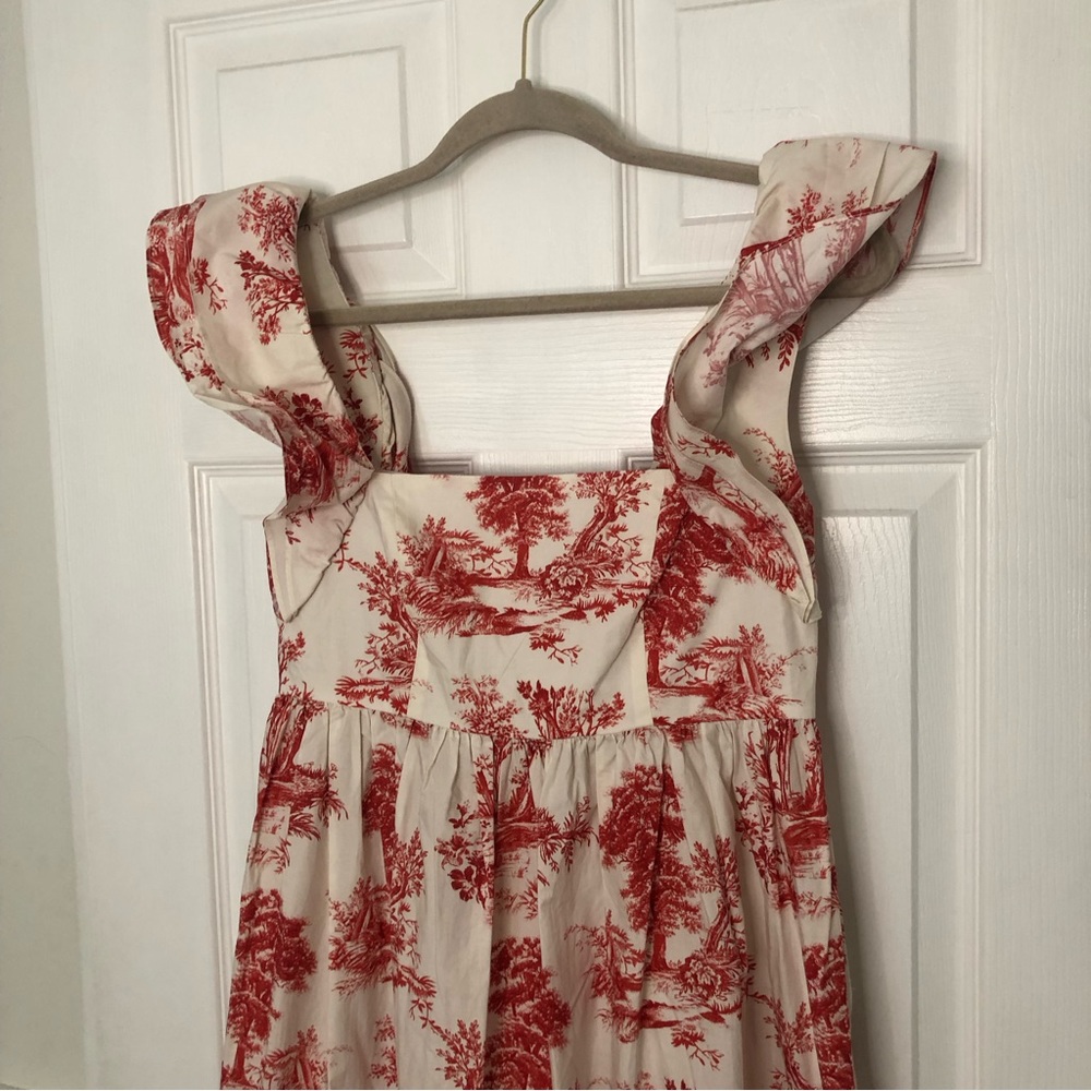 Cara Cara Darby Dress Forest Toile - Picture 5 of 16